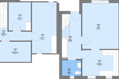 Visual presentation of the listing