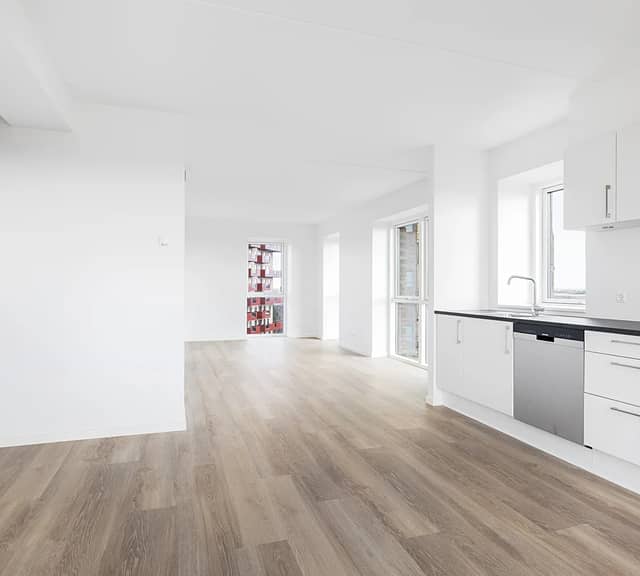 apartment Lys nyopført 2-værelses penthouse på 94 m²