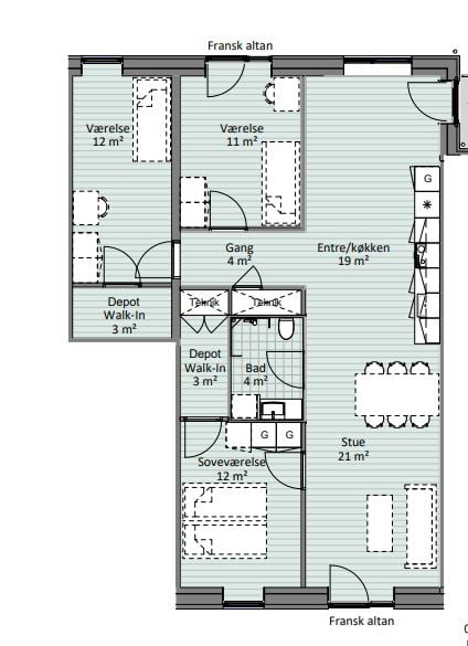 Visual presentation of the listing