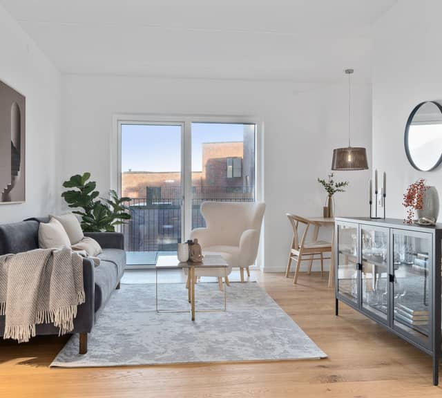 apartment Stor og skøn 2 værelses lejlighed til leje