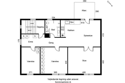 Visual presentation of the listing