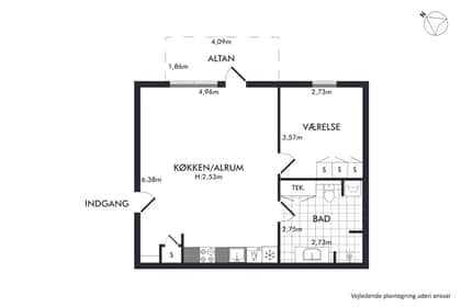 Visual presentation of the listing