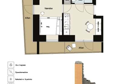 Visual presentation of the listing