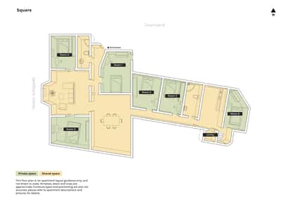 Visual presentation of the listing
