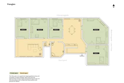 Visual presentation of the listing