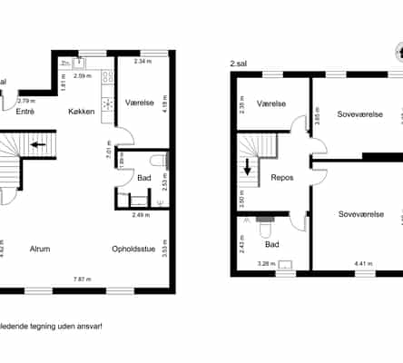 apartment Indbydende bolig på 168 m²