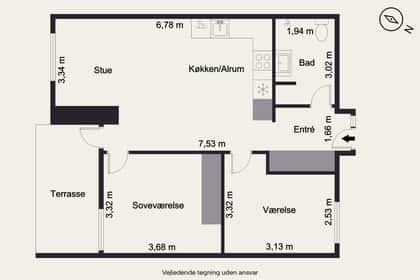 Visual presentation of the listing