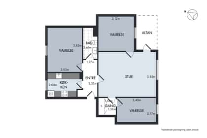 Visual presentation of the listing