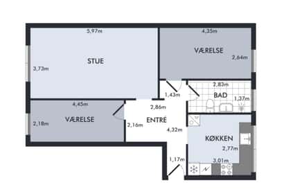 Visual presentation of the listing