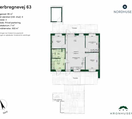 townhouse Moderne rækkehus 95 m² i Korup - tæt på Odense