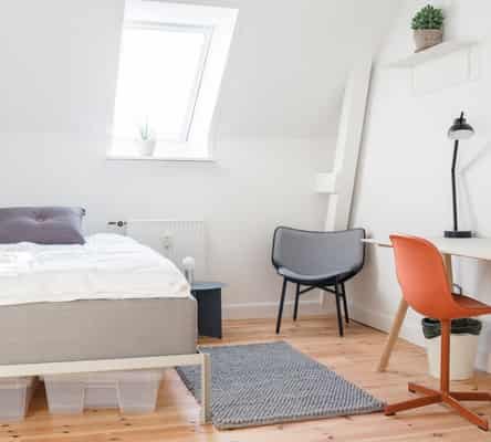 room Single room in Nyboder, part of a 5-room apartment