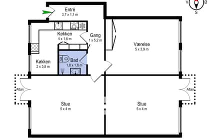 Visual presentation of the listing