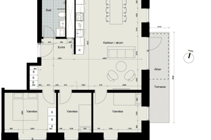 Visual presentation of the listing