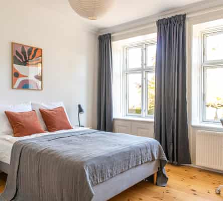 room Møbleret værelse i moderne lejlighed på Østerbro