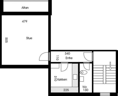 Renovated apartment with a new bathroom - Lindegårdsvej, Frederikshavn - 1