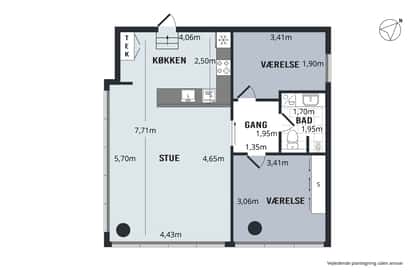 Visual presentation of the listing