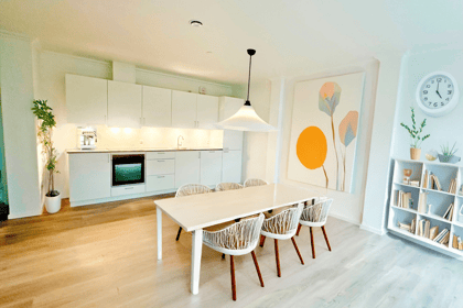 Visual presentation of the listing