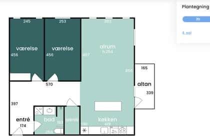 Visual presentation of the listing