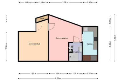 Visual presentation of the listing