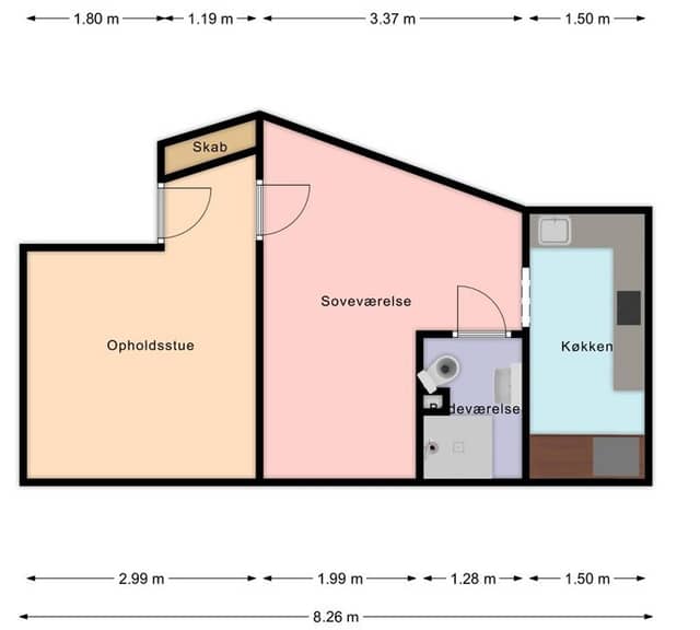 apartment Lovely 2-room