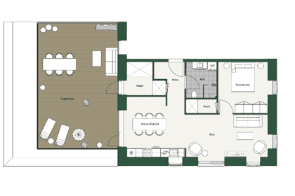 Visual presentation of the listing