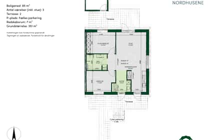 Visual presentation of the listing