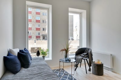 Bright 1-room apartment on Amager with a French balcony - Peder Lykkes Vej, København S - 3