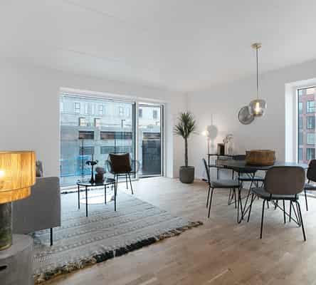 apartment Lyse 2-4-værelses boliger med altan i Mekanikken