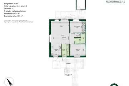 Visual presentation of the listing