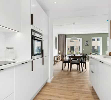 townhouse Nyistandsat rækkehus med privat terrasse i Gistrup
