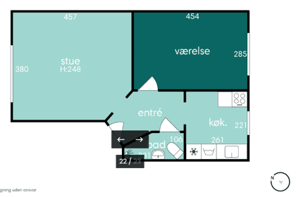 Visual presentation of the listing