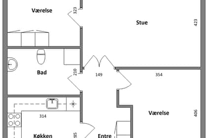 Visual presentation of the listing