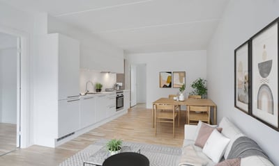 Rummelig lejlighed på 88 m² - Strandlodsvej, København S - 4