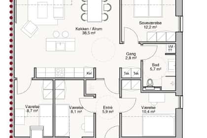 Visual presentation of the listing