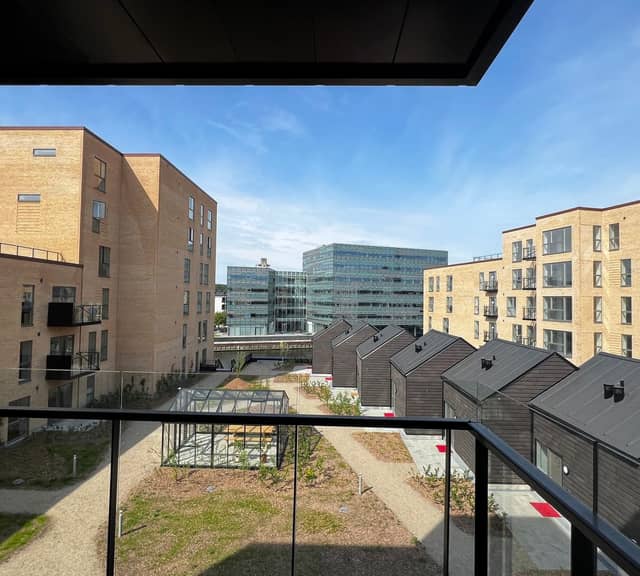 apartment Lejligheder med altan og fællesfaciliteter ved Odenses havn