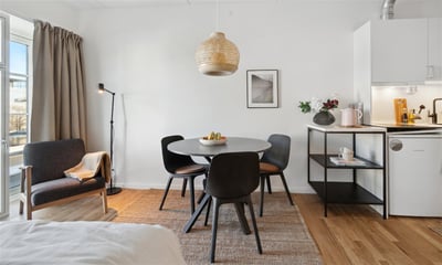Møbleret lejlighed i Sydhavnen - Henriette Crones Gade, København SV - 1