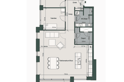 Visual presentation of the listing