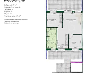 Visual presentation of the listing