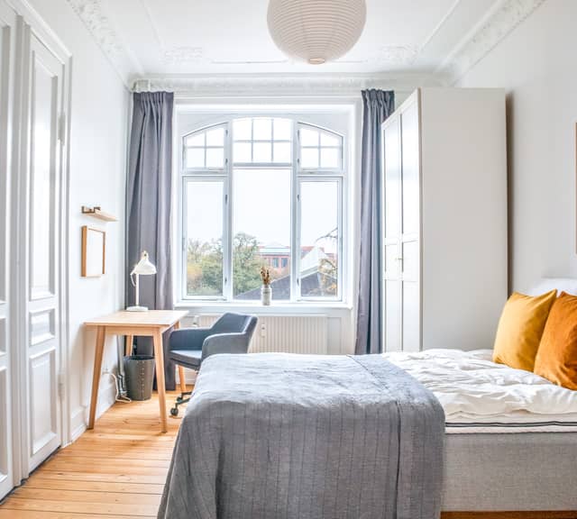 room Room in a modernised 4-room apartment, Frederiksberg