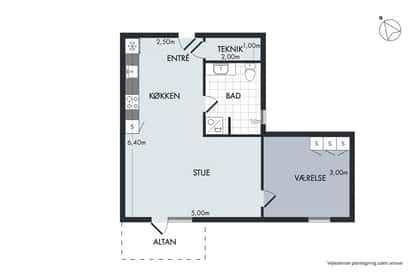 Visual presentation of the listing