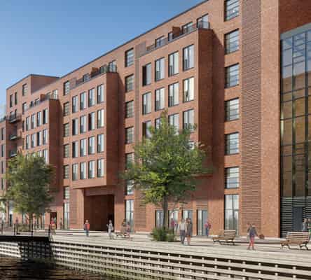 apartment Handicapvenlig lejlighed ved Sluseholmens kanaler