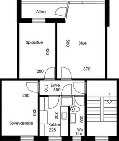 Renovated apartment with new windows and floors - Lindegårdsvej, Frederikshavn - 1