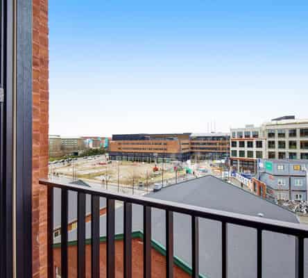 apartment Funktionel studio med fransk altan og god udsigt