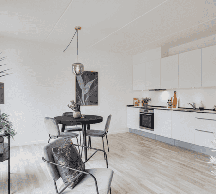 apartment Lys 4-værelses lejlighed 104 m² ved Rådhussøen
