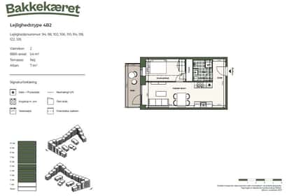 Visual presentation of the listing