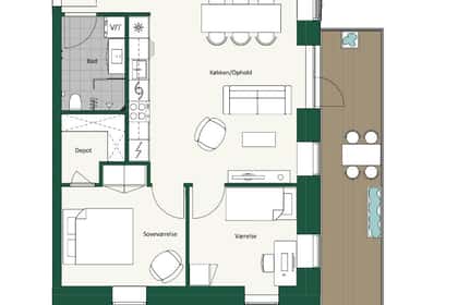 Visual presentation of the listing