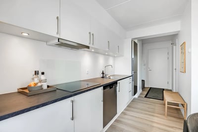 Bright 2-room apartment with large balcony and beautiful view - Egeparken, Aalborg - 4