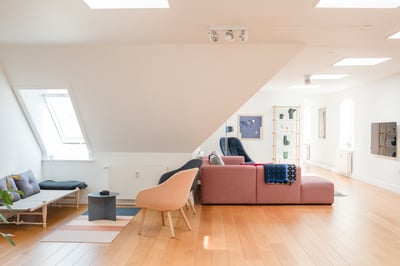 Topetageværelse med fantastisk udsigt på Østerbro - Oslo Plads, København Ø - 3