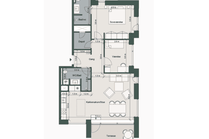 Visual presentation of the listing