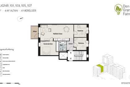 Visual presentation of the listing